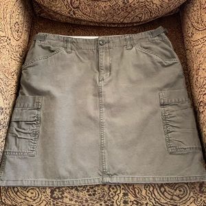 Old Navy Army Green Mini Skirt